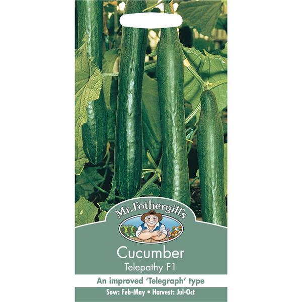 Onorevole Fothergills-pacchetto pittorico-vegetale-cetriolo TELEPATHY F1-10 Semi 